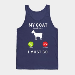 Goat Animal Tank Top